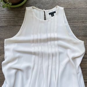 Ann Taylor Sleeveless High Neck Blouse